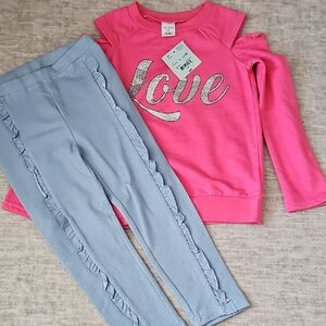 Okie Dokie Pink and Blue Kids Matching Set